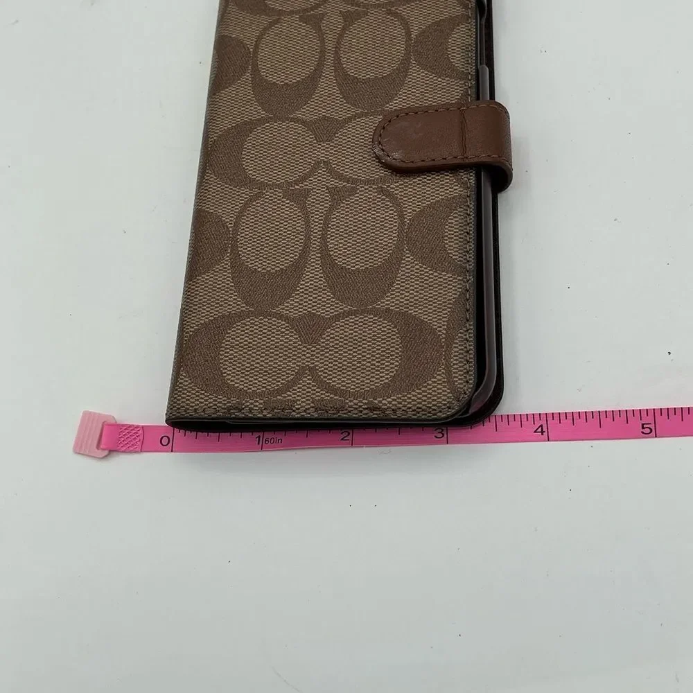 Coach iPhone XR Brown Designer Phone Case